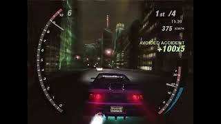 NFSU2 Drag nissan skyline bayview bridge 2176  389 kmh [upl. by Natica]