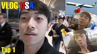 Vlog USA Part 1  Quậy banh máy bay [upl. by Scherle]