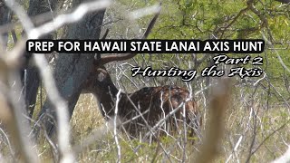 Preparation for Hawaii State Lanai Axis Deer Hunt  Part 2 [upl. by Annice88]