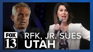 RFK Jr sues Utah officials for unconstitutional deadline [upl. by Riana753]