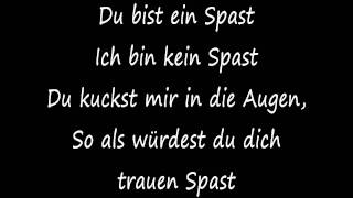 KIZ  Spasst Songtext HQ [upl. by Tine45]