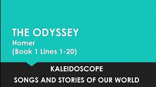 The Odyssey by Homer line by line explanationKaleidoscopeFourth sem English [upl. by Libenson]