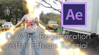 Dr Who Regeneration After Effects Tutorial  Reaperz Productions [upl. by Ahsitel]