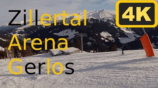 Alps  Tirol  Zillertal Arena  Gerlos ski ride  beautiful landscapes  December 2022 [upl. by Akinad908]