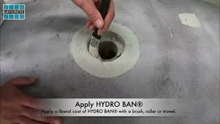 A short video on how to apply Laticrete Waterproofing Membrane [upl. by Hui]