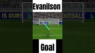 Evanilson Penaltyshootout Goal in the pes efootball2025 efootball penaltykick [upl. by Schach]