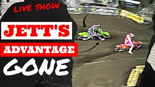 REACTION Foxborough Supercross  Jett Losing His Advantage Tomac  Webb Wins The Championship [upl. by Kosaka]