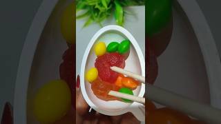 Skittles and Heart ❤️ shape chocolate Popstick 🍭🥰😍youtubeshorts funny video trending video [upl. by Renruojos407]