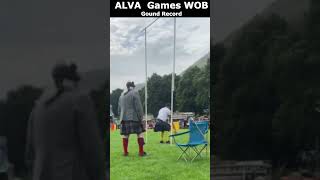 ALVA Highland Games WOB Ground Record [upl. by Kilan95]