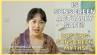 Dr Michelle Wong LabMuffinBeautyScience  talks sunscreen and skin cancer [upl. by Yokum]