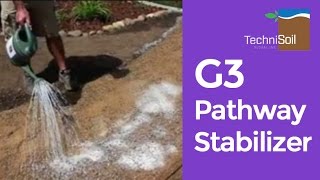 G3  Pathway Stabilizer Product Demo  Backyard decomposed granite DG pathway [upl. by Eenobe201]