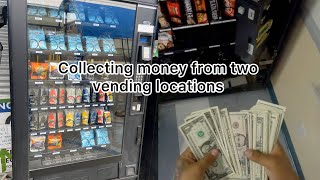 Collecting From 2 Vending Locations Plus Restocking [upl. by Ingemar]