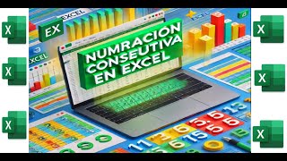 NUMERACIÓN CONSECUTIVA AUTOMÁTICA EN EXCEL SOLO SI ESCRIBES INFORMACIÓN [upl. by Aem]