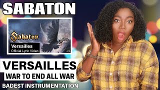 SINGER REACTS  FIRST TIME HEARING SABATON  Versallies REACTION😱 [upl. by Georgena698]