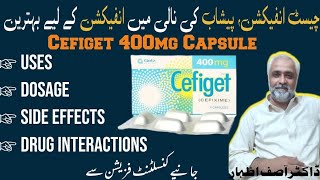 Cefixime Capsules 400 mg  Cefixime Tablets ip 200 mg  Cefspan CapsuleTablet 400 mg In UrduHindi [upl. by Ajnot]