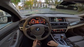 BMW F11 518D LCI Modern Line 2013 100kW  4K POV Test Drive [upl. by Halford774]