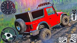 4x4 Offroad Jeep Racing Simulator  SUV Car Prado Rivals Driving  Android GamePlay King Games [upl. by Dianna]