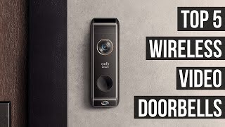 5 Best Wireless Video Doorbells 2023 [upl. by Ronal]