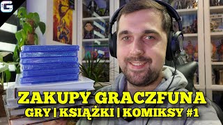 Zakupy GraczFuna 1 Gry  Książki i Komiksy [upl. by Leonie]