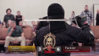 CombatCon 2018 HEMA Sword amp Buckler gold [upl. by Audri101]