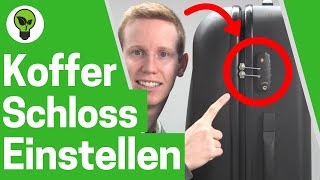 Koffer Zahlenschloss Einstellen ✅ ULTIMATIVE ANLEITUNG Wie Kofferschloss amp TSA Schloss Code Ändern [upl. by Camilo273]