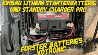 Einbau Lithium Starterbatterie und StandbyLader Pro  Technik KnowHow  Ladebooster  Tino Eggert [upl. by Glovsky]