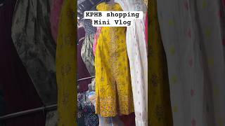 KPHB street shopping kphb kphbshopping kukatpally streetshopping hyderabad minivlog [upl. by Anai201]