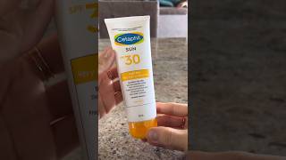 Cetaphil Sunscreen Spf 30 shorts amazonfinds review suncream skincare nomakeup nykaaminihaul [upl. by Sidonia]