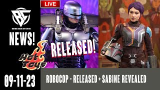 Hot Toys  Starwars Ahsoka  Sabine Wren  Robocop Released [upl. by Ahtera265]