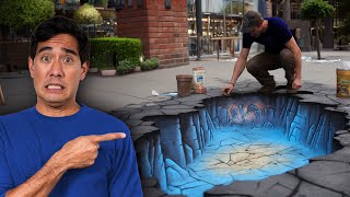 Be careful combining chalk and magic  Best Zach King Tricks  Compilation 40 [upl. by Verbenia661]