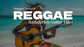 🌴🎸Rastafarian Guitar Bliss Soulful Reggae Vibes on the Beach with Breathtaking Sunset Views [upl. by Harv]