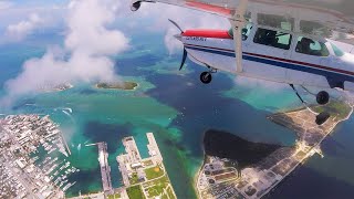 C172RG to the Florida Keys and Run in With LewDix Aviation [upl. by Eendys]