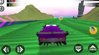 Car Games Mega Ramp Car Racing Stunt  Car Games Android Games Android Gameplay police sim 2022 [upl. by Venezia]