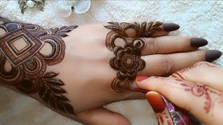 Latest Intricate And Checks Mehndi Design 2024  Step by Step Tutorial  Henna Fever [upl. by Yeh]