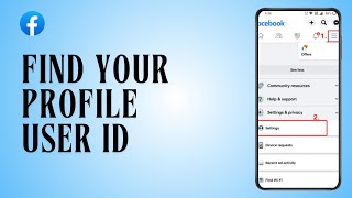 How to Find Your Facebook Profile User ID [upl. by Nnaik815]