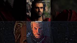 Alexios AC Odyssey VS Geralt of Rivia The Witcher 3 shorts assassinscreed thewitcher3 [upl. by Noiz]