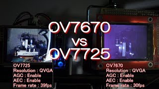 OV7670 vs OV7725 [upl. by Halie]