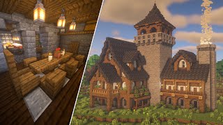 Minecraft Medieval Mansion Interior [upl. by Adley]