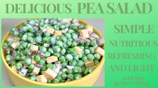 Classic Pea Salad [upl. by Ripleigh743]