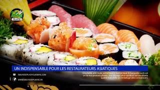 Barquette Sushi Maki amp California  SMLFOODPLASTIC [upl. by Yecal]