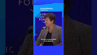 Kristalina Georgieva on doing what is right for future generations wef24 [upl. by Aryn847]