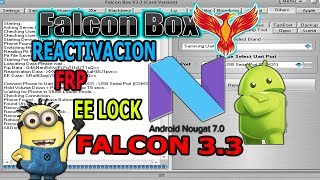 ELIMINAR CUENTA SAMSUNG ANDROID 70 FALCON BOX [upl. by Nnaitsirhc]