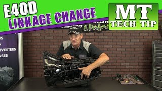 How to Change an E4OD Linkage  Monster Transmission [upl. by Jori]