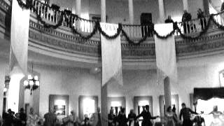 Civil War Christmas Ball in Old Courthouse St Louis Grand March [upl. by Arraeis]