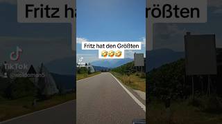 Fritz hat den Größten 🤣 flachwitz kurzwitz viralvideo humor lustig witzig Fritzchen woldoman [upl. by Fillian]