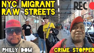 Shocking Reality of NYC Migrant Crisis amp Unarmed Crime Prevention [upl. by Nilat]