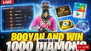 Live streaming of itzzarbazxx free fire custam tuna mach 500 [upl. by Hgielah]