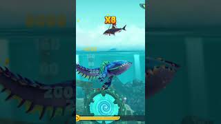 BEHEMOTH VS BEHELLMOUTH Max Level Size Comparison amp Gameplay  Hungry Shark Evolution [upl. by Melan44]