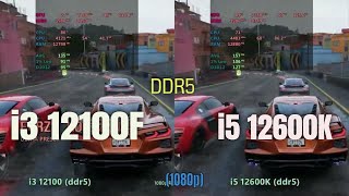 i3 12100 vs i5 12600k ddr5 in 2024 [upl. by Munniks848]