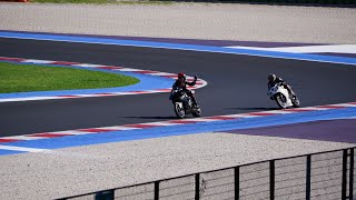 Misano Oktober24  Wenn man auf dem letzten Tropfen Sprit zurück in die Box kommt  crmoto [upl. by Devad]